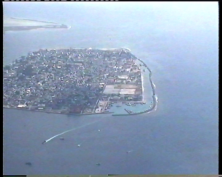 Arial view of Male'