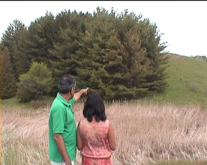 Sanju and Dad at Albion hills-Canada